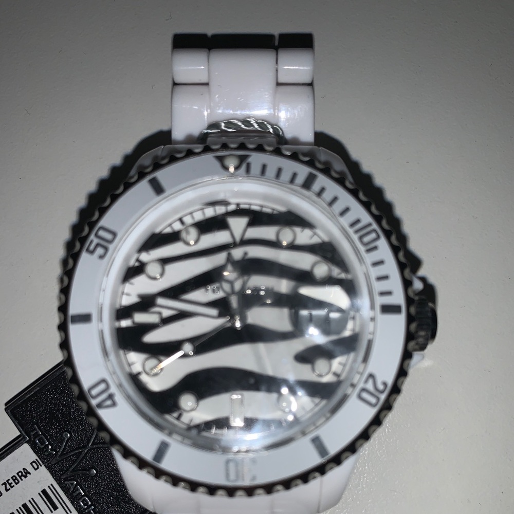 NWT ToyWatch Only time safari Tatoo zebra